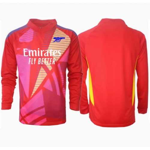 Fotbalové Dres Arsenal Brankářské Venkovní 2024-25 Dlouhý Rukáv